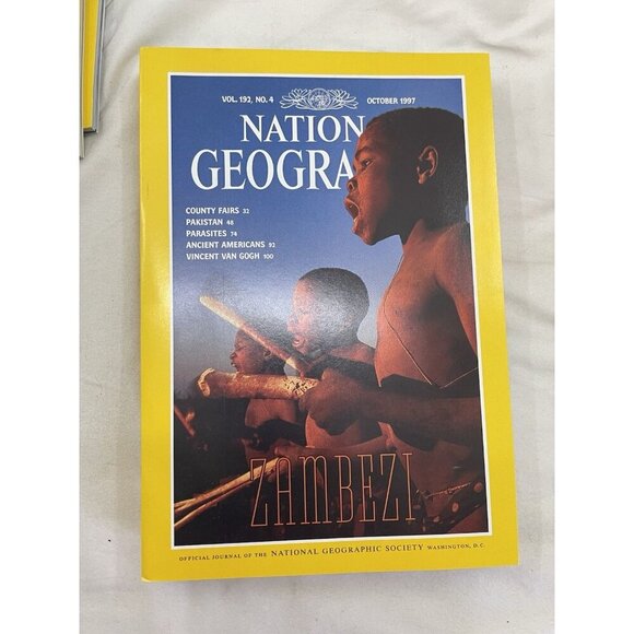 Vintage Nat Geo Lot Jul–Dec 1997 w/ Slipcover | Travel, Science, History - Picture 15 of 16